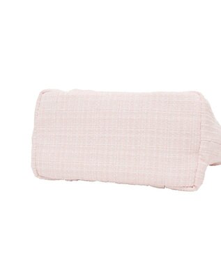 Maison de FLEUR ツイードボリュームリボントートバッグ Pink