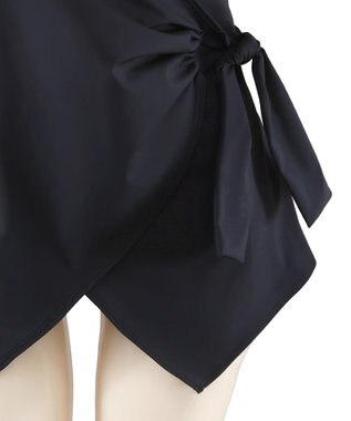 San-ai Resort（三愛水着楽園） 【大日方久美子×Reir】【UPF50+】【水陸両用】　レイヤードトップスセット　　M・L　【Reir（レイール）】 ブラック