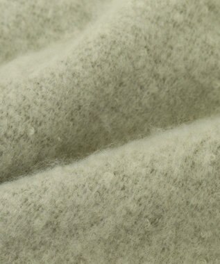 Green Parks ・ソリッドスラブニットマフラー Light Green