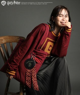 Green Parks ハリー・ポッター／サガラ刺繍ロゴプルオーバー Red