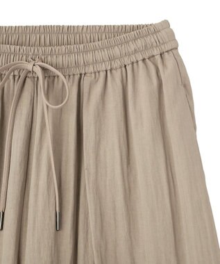 YECCA VECCA 【UVカット/遮熱/接触冷感】COOLタックワイドパンツ Gray Beige