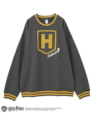Green Parks ハリー・ポッター／サガラ刺繍ロゴプルオーバー Charcoal Gray