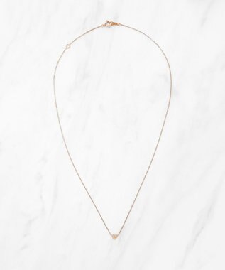 TOCCA 【WEB限定】FULL OF LOVE NECKLACE K10 ダイヤモンド ネックレス ピンクゴールド系