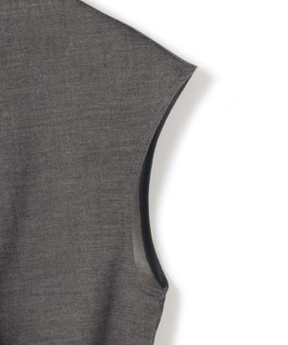 BEIGE， 【S-size】POMEGRANATE / カシュクールブラウス Chambray Black