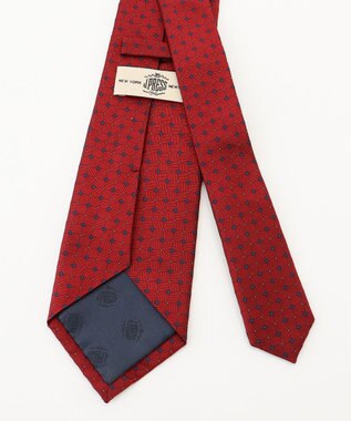 J.PRESS MEN 【VINTAGE JACQUARD COLLECTION】小紋柄 ネクタイ レッド系7