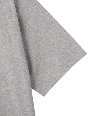 Green Parks 【適ON】箔プリントロゴＴシャツ Gray Mixture