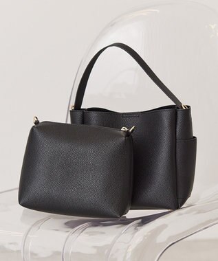 AMERICAN HOLIC 【2点セット】2WAYワンハンドルミニトート+ポーチ