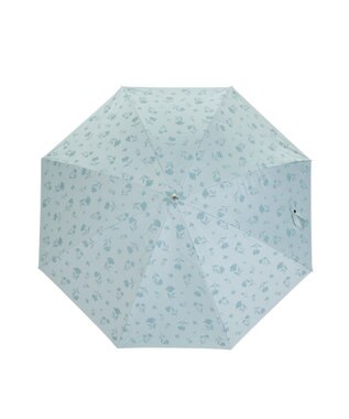 MOONBAT 晴雨兼用日傘 長傘 ボタニカル／遮光 遮熱 UV ライトグリーン