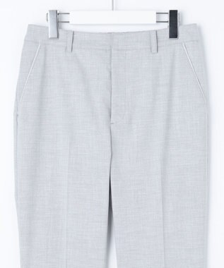 J.PRESS LADIES 【洗える】CARREMAN 2WAY テーパード パンツ ライトグレー系