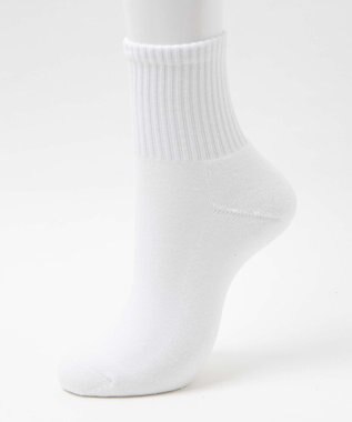 WEGO 底パイルソックス（丈14cm） ホワイト