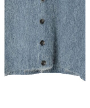 Green Parks ■ＡＪＵＧＡ．×ＧＰ　シャギーニットカーディガン Blue