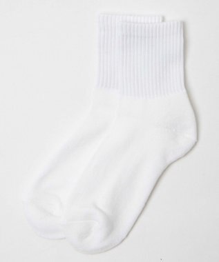 WEGO 底パイルソックス（丈14cm） ホワイト