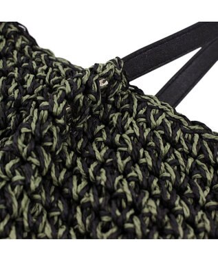 ROOTOTE 3099【手編みカゴバッグ】LT.デリ.バスケット-B 01：カーキ