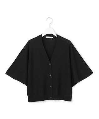 ICB L フライスリーブ Vネックカーディガン