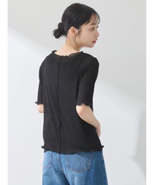 earth music&ecology シアープルオーバー Black