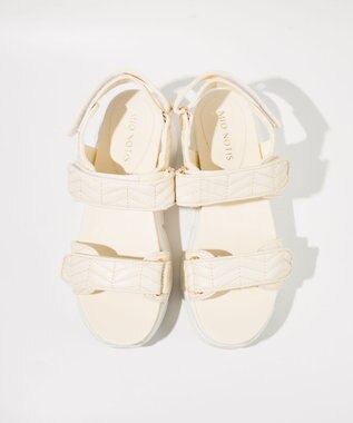 BONTRE 【MIONOTIS/ミオノティス】キルティングスポーツサンダル/50612 アイボリー