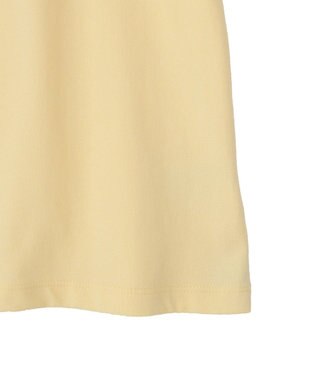 CRAFT STANDARD BOUTIQUE フロッキープリントＴシャツ Light Yellow