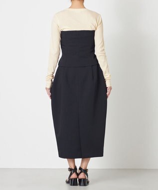 NAVE 【Nave・セットアップ可/洗える/吸水速乾】ドライチノ スカート ブラック系