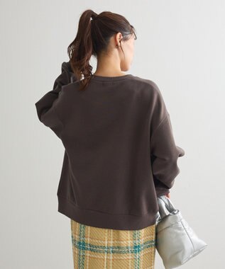 Green Parks ・ＤＯＵＢＬＥ　ＦＬＡＧＳ　サガラ刺繍スウェット Charcoal Gray