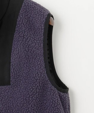 JOSEPH ABBOUD MOUNTAIN 【Eco素材/ライナードッキング対応】ポーラテック ボアフリース ベスト パープル系