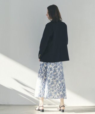 YECCA VECCA 金釦テーラードジャケット Navy