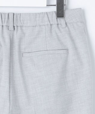 J.PRESS LADIES 【洗える】CARREMAN 2WAY テーパード パンツ ライトグレー系