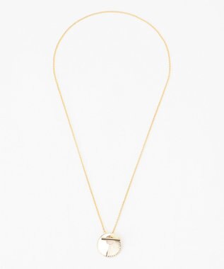 GRACE CONTINENTAL ラインコインネックレス ゴールド