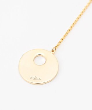 GRACE CONTINENTAL ラインコインネックレス ゴールド