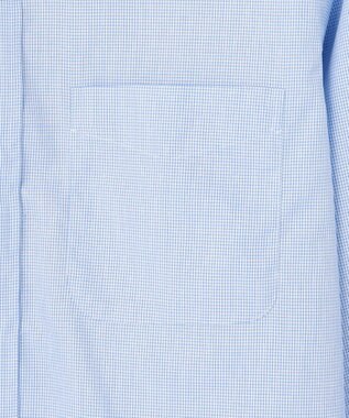 J.PRESS MEN 【Single Needle Tailoring / 形態安定】ブロードチェック シャツ / B.D. サックスブルー系3