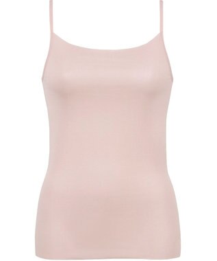 Wing インナー 【綿の贅沢オーガニック フラットタイプ】 オーガニックコットン混素材 ひびきにくく薄くて軽い キャミソール EL1048 ウイング／ワコール ラズベリー