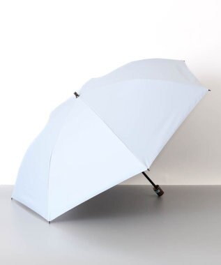 AURORA 【 BLAO（ブラオ）】最強級遮熱 無地晴雨兼用傘(折りたたみ傘） サックス