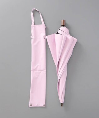 AURORA 【 BLAO（ブラオ）】最強級遮熱 無地晴雨兼用傘(折りたたみ傘） ピンク