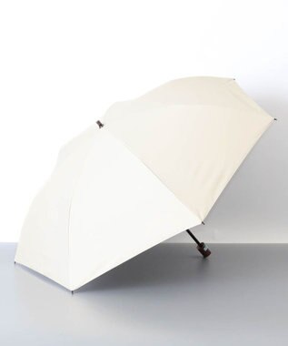 AURORA 【 BLAO（ブラオ）】最強級遮熱 無地晴雨兼用傘(折りたたみ傘） ライトベージュ