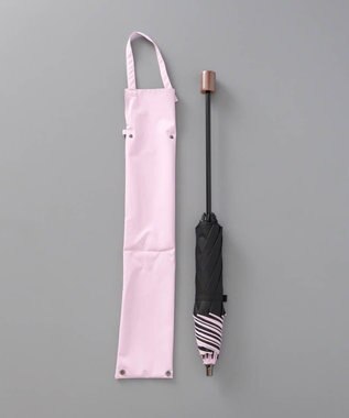 AURORA 【 BLAO（ブラオ）】最強級遮熱 無地晴雨兼用傘(折りたたみ傘） ピンク