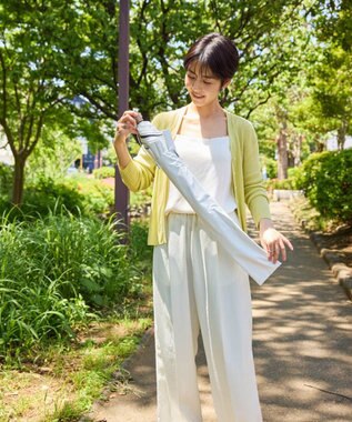 AURORA 【 BLAO（ブラオ）】最強級遮熱 無地晴雨兼用傘(折りたたみ傘） ホワイト