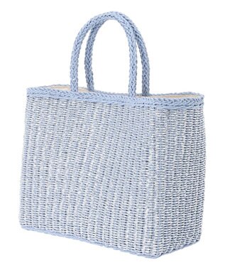 Green Parks ・ラメかごバッグ Blue