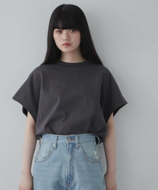WEGO 【ユニセックス着用ITEM/綿100%】ドルマンノースリーブT ブラックその他