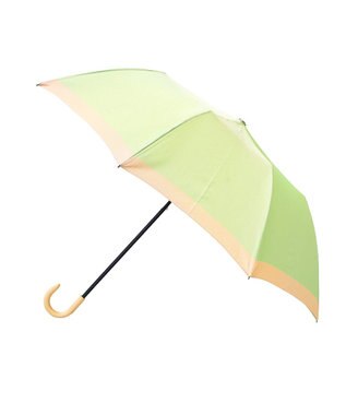 槇田商店 SCENE グログランシャンブレー グリーン 折りたたみ傘 緑