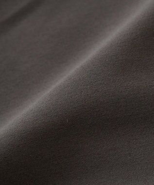 AMERICAN HOLIC スタンドカラーニュアンスロングコート Charcoal Gray