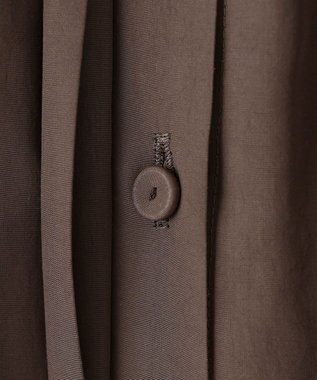 ICB L 【WEB＆一部店舗限定】 AiryTypewriter ノースリーブワンピース ブラウン系