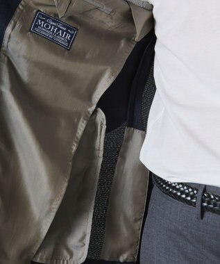 GOTAIRIKU 【御幸毛織】ケープタウンモヘヤ ブレザー ネイビー系