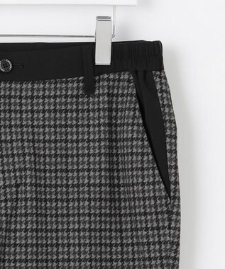 23区GOLF 【MEN】ガンクラブチェックプリントパンツ ブラック系3