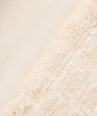 BEIGE， 【S-size】MONGE / ノーカラージャケット Ecru