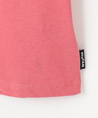 ANY KIDS ロゴプリント 長袖Tシャツ レッド