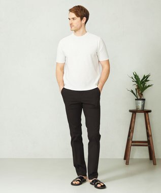 JOSEPH ABBOUD 【ECO撥水】オーガニックハイパワーストレッチパンツ ブラック系