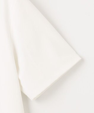 PW CIRCULUS 【MEN】【ストレッチ】バック アニマルプリント ロゴ モックネック シャツ ホワイト系