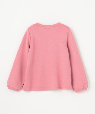 ANY KIDS 【らくっトレーナー】裏毛 プリンセスデザイン トレーナー ピンク