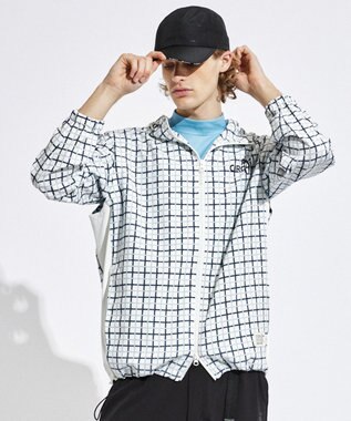 PW CIRCULUS 【袖2WAY】【MEN】プリント デタッチャブル アノラック