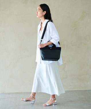 TOPKAPI 【人気色が限定復活！】【Breath TOPKAPI】RIPPLE リプル トート バッグ M（ショルダー付き） ブラック