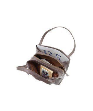 genten ゴートベーシック ミドルトート グレー